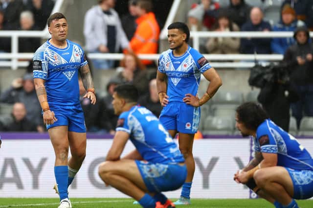 Samoa failed to live up to the hype in the opening game. (Picture: Getty Images)