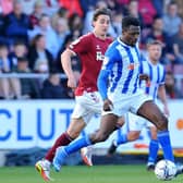 STAYING: Time Odusina at previous club Hartlepool United