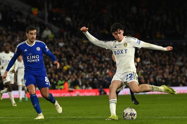 RISING STAR: Leeds United teenager Archie Gray