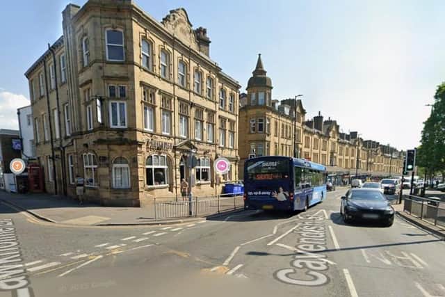 Just after 8pm a man in his 30s was assaulted in the street by another man who then got into a BMW car and drove it at him.