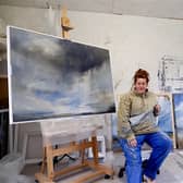 Rebecca Styles has returned to Yorkshire and become Thorp Perrow Arboretum’s first artist in residence.