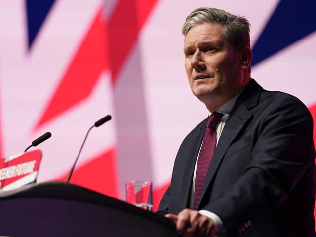 Labour leader Keir Starmer. Photo by Ian Forsyth/Getty Images.
