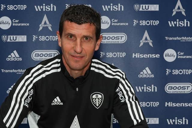 Javi Gracia is the new Leeds United manager. Picture: Leeds United FC.