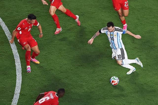 CENTRE OF ATTENTION: Argentina's Lionel Messi (Image: Luke Hales/Getty Images)
