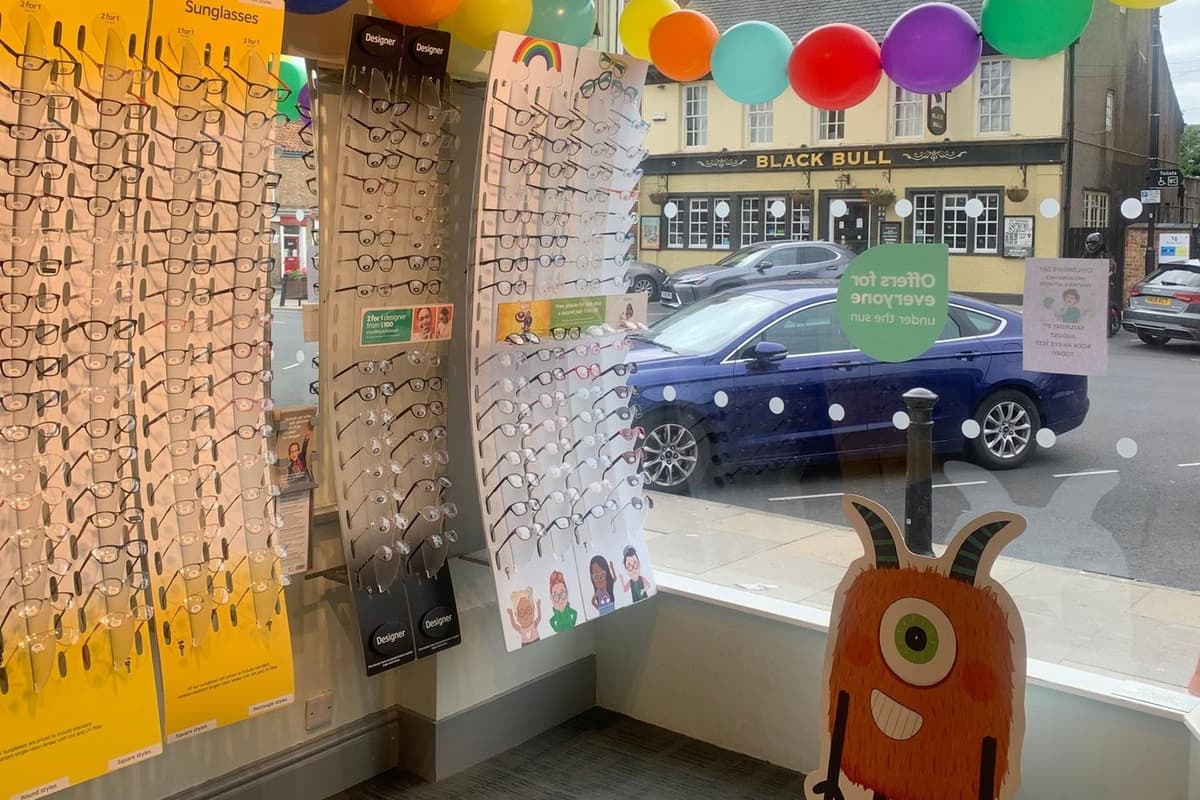 Community Opticians Opticians hold summer fun day to help make eye care accessible for families