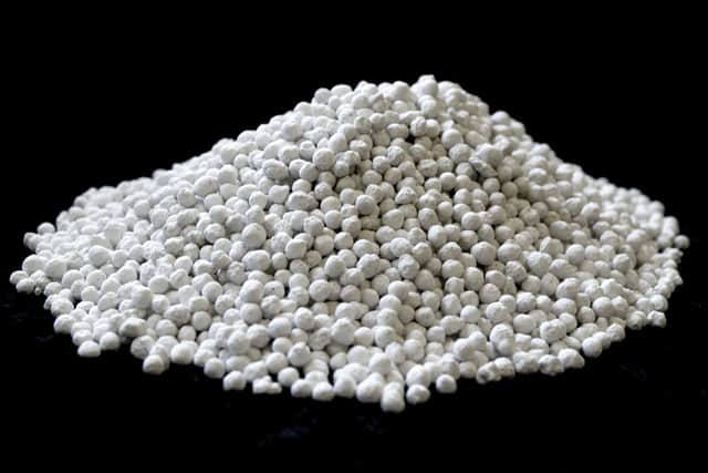 Polyhalite is a naturally occurring mineral that contains potassium, sulphur, magnesium, and calcium plus numerous micronutrients, making it an ideal natural fertiliser. Picture Anglo American Plc