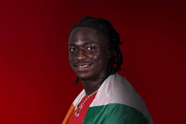 FC Annacy striker Ben Hamed Toure, who has joined Barnsley. Picture courtesy of BFC.