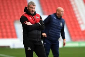 TARGETS: Doncaster Rovers manager Grant McCann