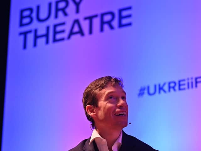 Rory Stewart made string criticisms of Labour's criminal justice policy at an event in Leeds