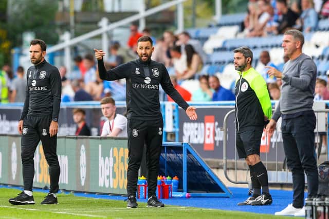 PASSION: Huddersfield Town’s caretaker coach Narcis Pelach