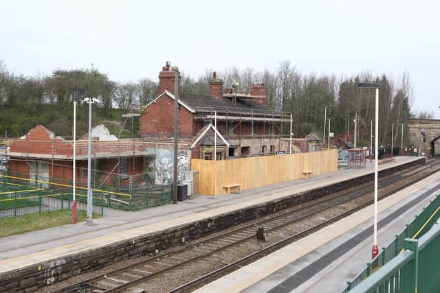Moorthorpe Station has become home to several businesses since its derelict buildings were renovated in 2012