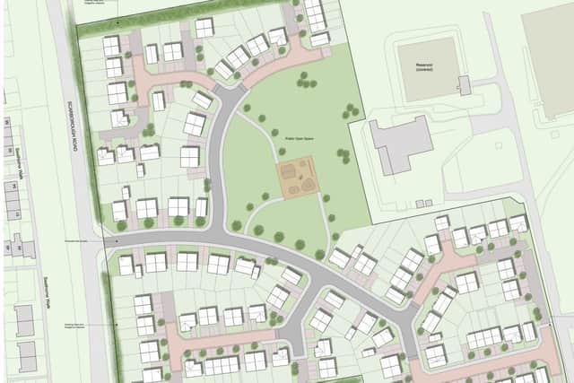 The plans for the site