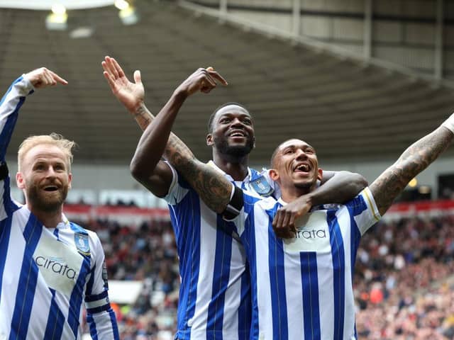 MR RELIABLE: Centre-back Liam Palmer celebrates only his 10th league goal for Sheffield Wednesday