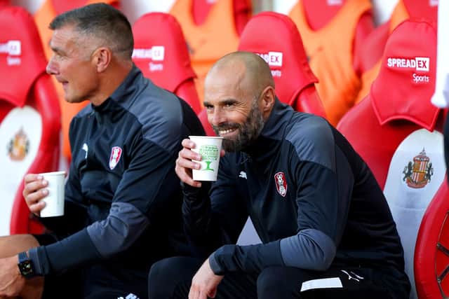 Rotherham United manager Paul Warne has oversaw a fine start to the season. Picture: Owen Humphreys/PA Wire.