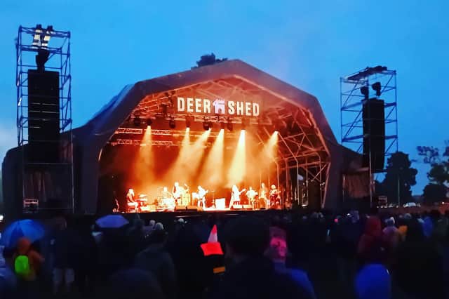 The Delgados performing at Deer Shed Festival. Picture: Duncan Seaman