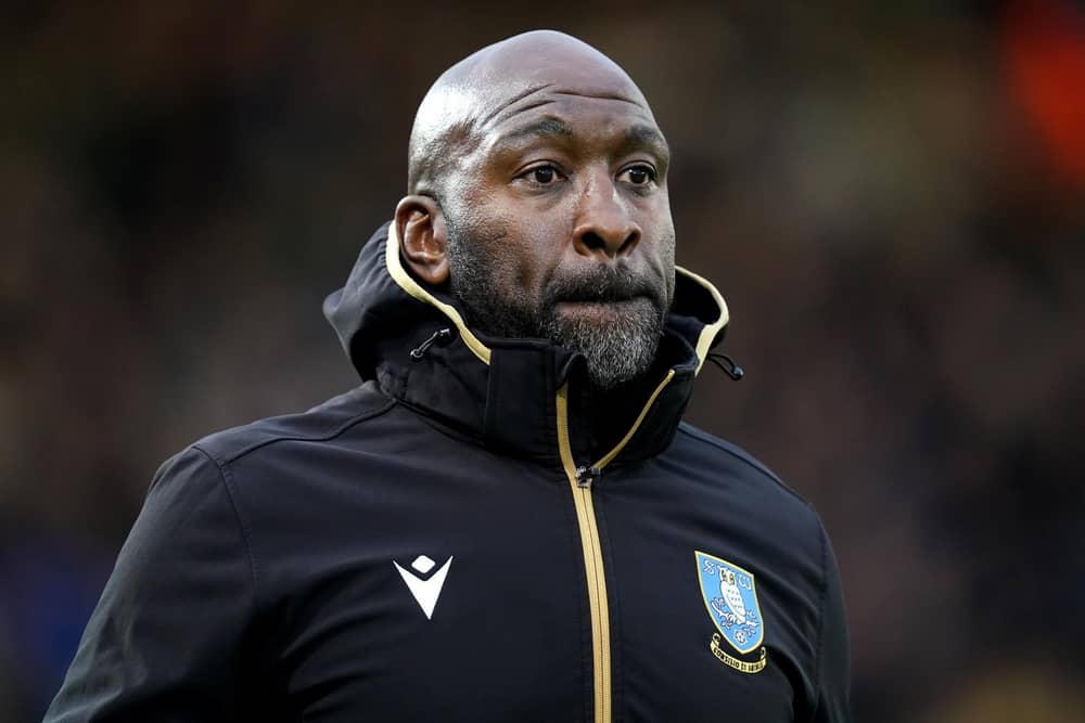 UNACCEPTABLE: Sheffield Wednesday manager Darren Moore