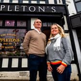 Appleton's Butchers, Ripon. Owners Anthony and Isabel Sterne