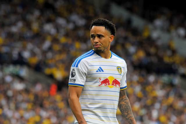 Leeds United forward Noah Okafor. Picture: Steve Riding