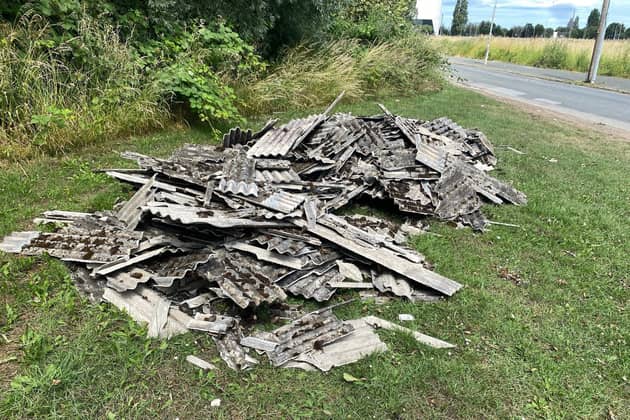 Asbestos found fly-tipped off Preston Road, east Hull