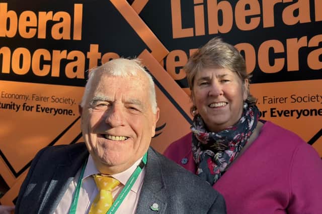 Liberal Democrat Tranby ward's Coun Viv Padden And Coun Margot Sutton