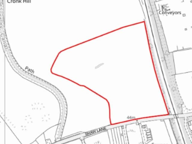 A developer proposes to create 215 new homes on Shaw Lane in Barnsley.