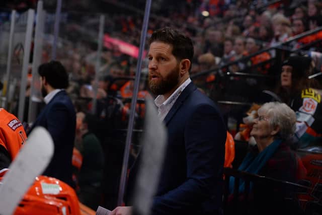 UP FOR THE CUP: Sheffield Steelers' head coach Aaron Fox has confidence his team can get the better of Cardiff Devils over two legs in the quarter-final of the Challenge Cup. Picture courtesy of Dean Woolley/EIHL/Steelers Media.