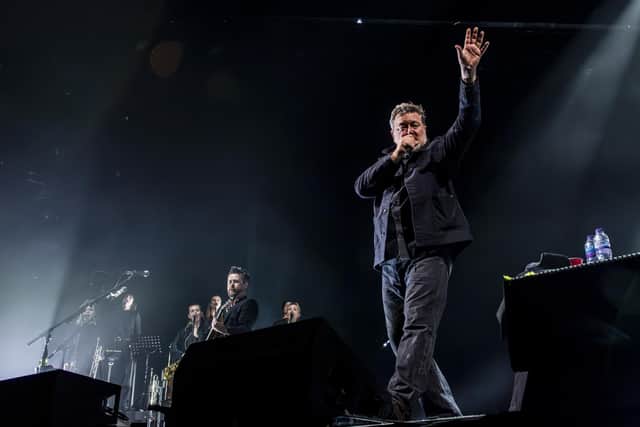 Elbow playing at the First Direct Arena in Leeds. Picture: Ernesto Rogata