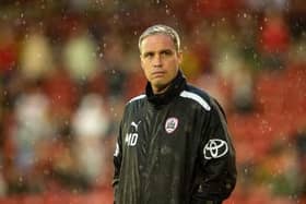 Barnsley FC head coach Michael Duff, who has been approached by Swansea City. Picture: Bruce Rollinson