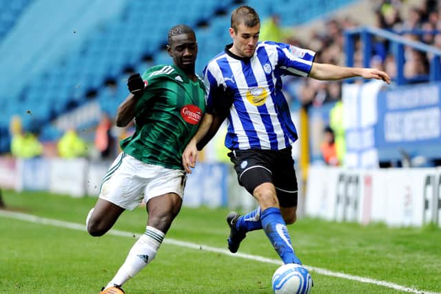 Tommy Spurr playing for Sheffield Wednesday in 2011 (Picture: Jonathan Gawthorpe)