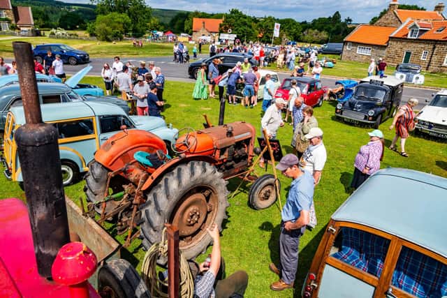 The annual Heartbeat Vehicle Rally 2026 held in the rural North Yorkshire village of Goathland (Aidensfield). PIC: James Hardisty