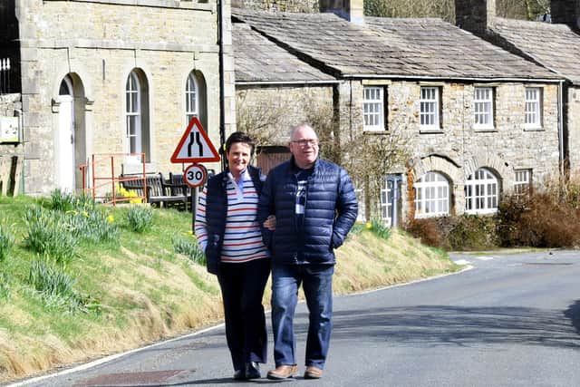 Andrew Gascoigne and his wife Mandy own The Farmers Arms in the village of Muker. Picture: Gary Longbottom