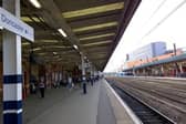 Doncaster railway station.