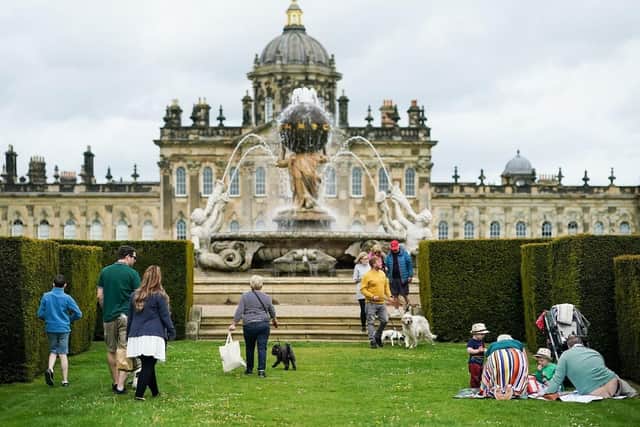 Dogs and their owners attend on the first day of the Festival of Dogs weekend at Castle Howard. (Pic credit: Ian Forsyth / Getty Images)