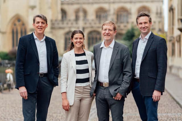 L-R – Dr Michael Stein (CEO of Added Health, medical doctor and physiological scientist), Jessica McGowan (Lead Coach), Professor Chris Butler (Professor of Primary Care, University of Oxford and co-founder of Added Health), Dr Jonathan Crawshaw (GP and senior advisor).