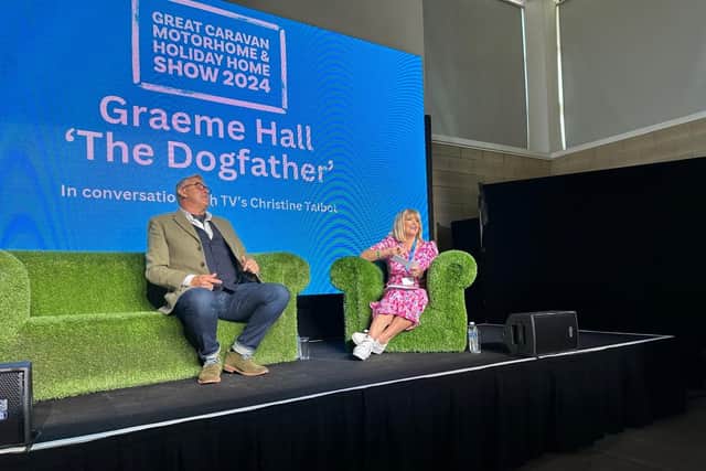 Christine Talbot with Graeme Hall
