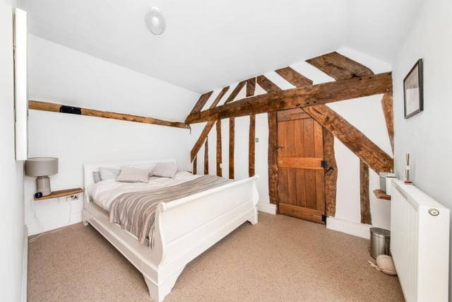 A large double bedroom