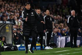 UNSURE: Leeds United coach Javi Garcia did not know how to assess the game