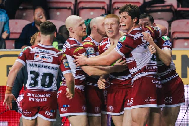 Wigan are the team to beat again this year. (Photo: Alex Whitehead/SWpix.com)