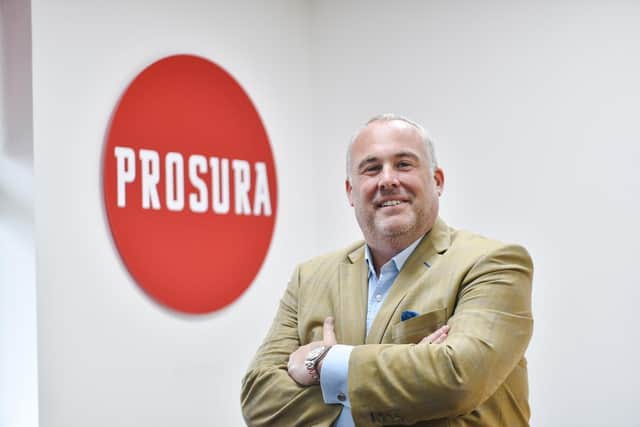 Jon Newall,  founder of Prosura.