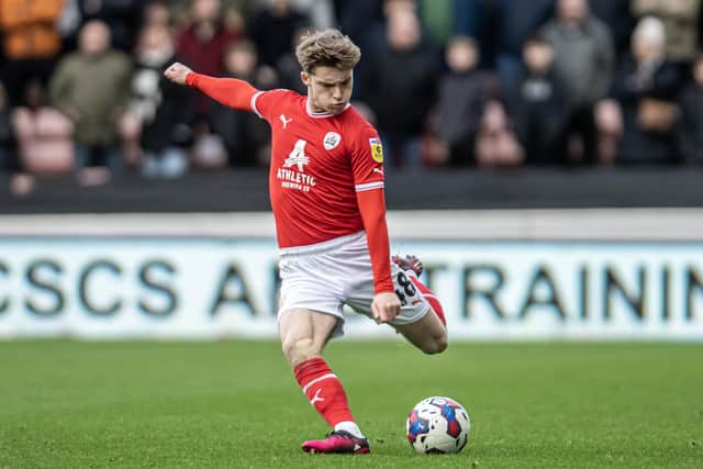 STARTING POSITION: Barnsley's Luca Connell Picture: Tony Johnson