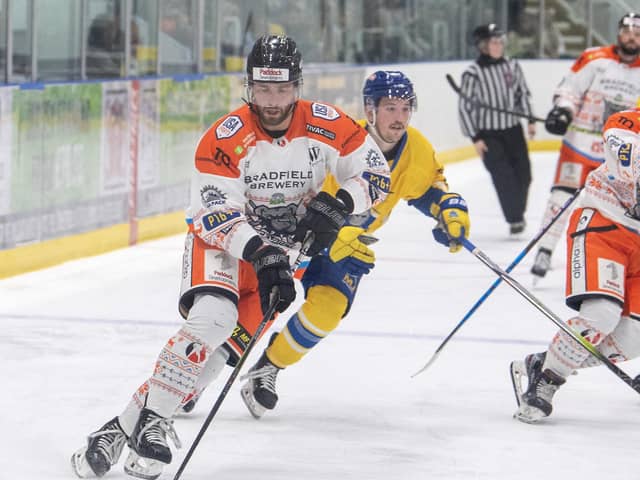 LONG-TERM: Sheffield Steeldogs' defenceman Ben Morgan is expected to be out injured for the rest of the season. Picture: Tony Johnson.