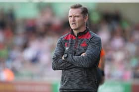 Doncaster Rovers manager Gary McSheffrey watched his side pick up a much-needed win last weekend. Picture: Pete Norton/Getty Images.