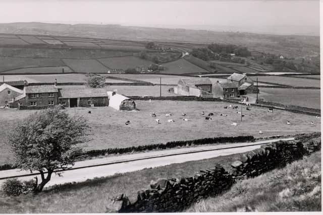 Longley Farm, Holmfirth, 1954. Picture supplied by Longley Farm