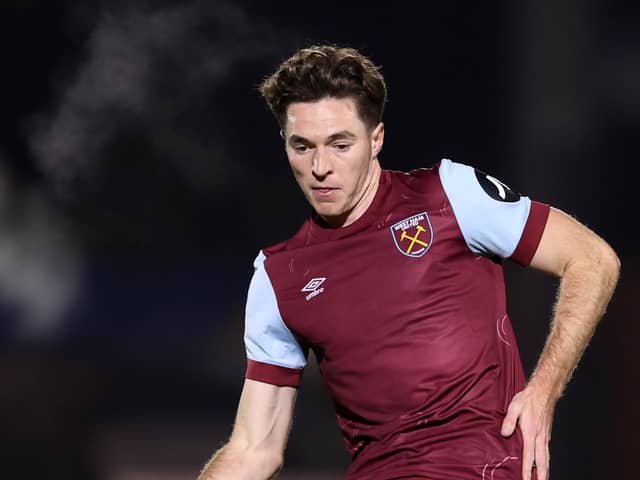 Conor Coventry is yet to establish himself in West Ham United's first team. Image: Alex Pantling/Getty Images