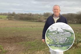 Peter Grasby says that the application would 'destroy' the local countryside in Tadcaster