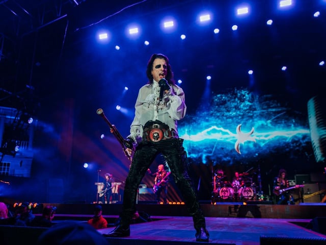 Rock royalty Alice Cooper