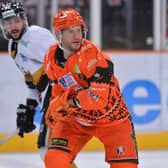 BATTLE AND COMPETE: Sheffield Steelers' captain Jonathan Phillips insists his team is still very much in the Elite League regular season title mix. Picture courtesy of Dean Woolley/Steelers Media/EIHL