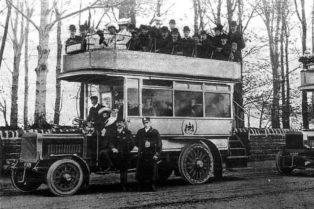 Lawnswood Rykneild Buses in 1906