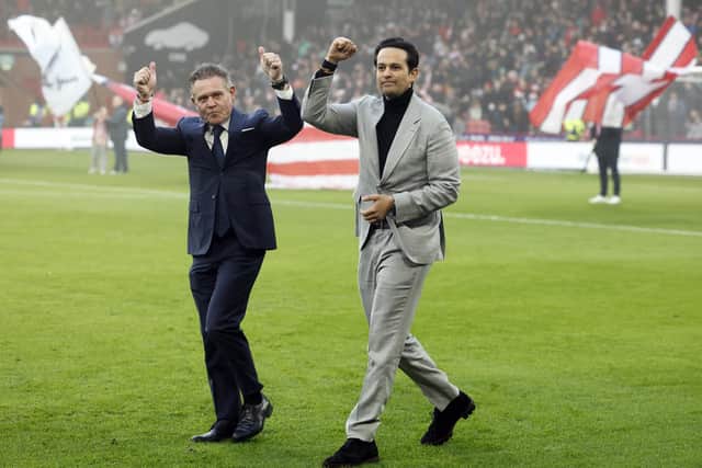 LEGAL ISSUES: Sheffield United co-owners Steven Rosen (left) and Helmy Eltoukhy (Image: Richard Sellers/PA Wire)