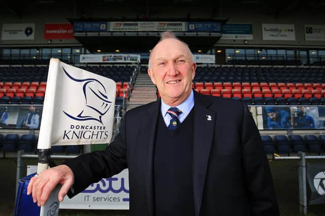 Steve Lloyd, the president and co-owner of Doncaster Knights. (Picture: Chris Etchells)